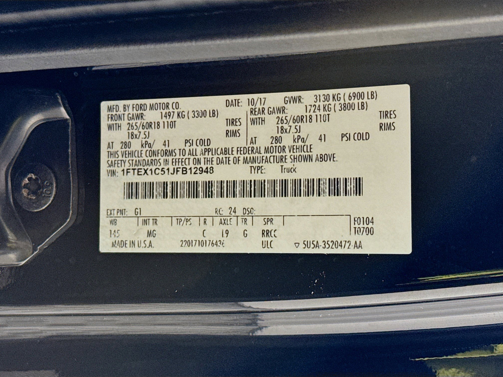 Used 2018 Ford F150 XLT w/ Equipment Group 301A Mid image 37