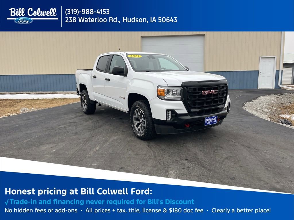 Used 2021 GMC Canyon AT4 w/ Driver Alert Package