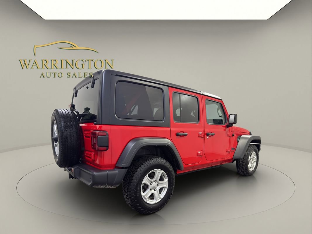 Used 2022 Jeep Wrangler Unlimited Sport image 7