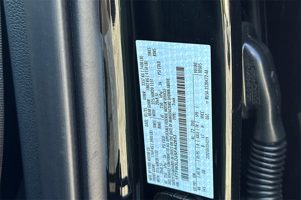 New 2025 Ford F150 Lariat w/ Equipment Group 502A High image 21