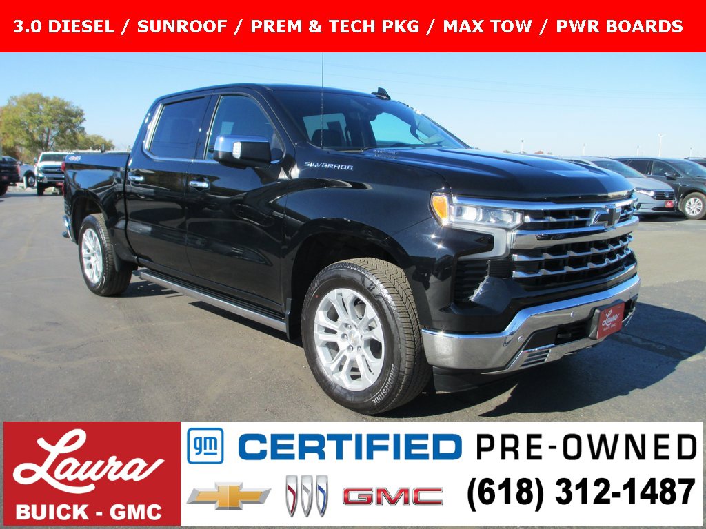 Certified 2022 Chevrolet Silverado 1500 LTZ w/ LTZ Premium Package