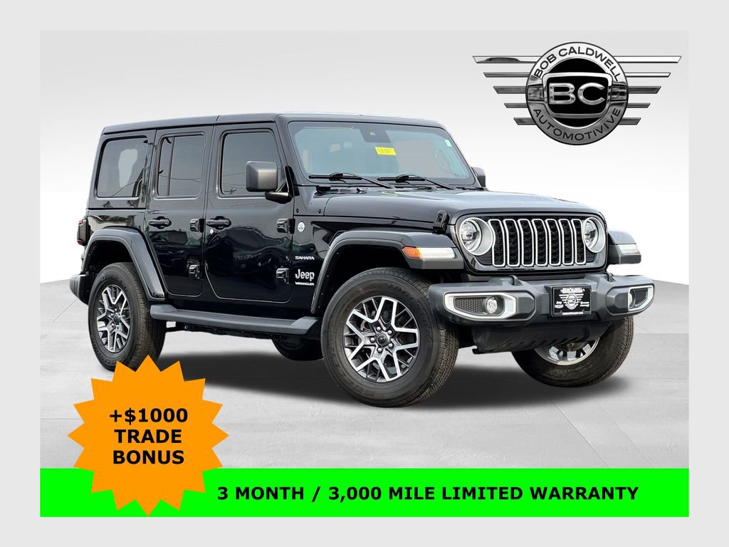 Used 2024 Jeep Wrangler Unlimited Sahara