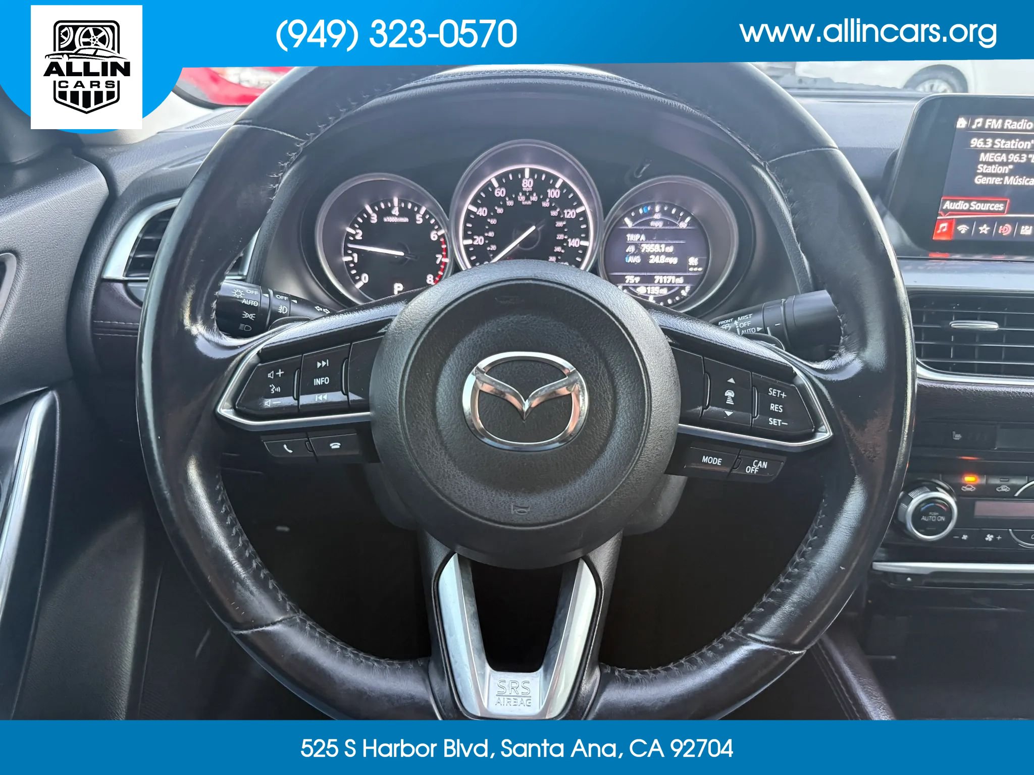 Used 2017 MAZDA MAZDA6 Grand Touring FWD image 13