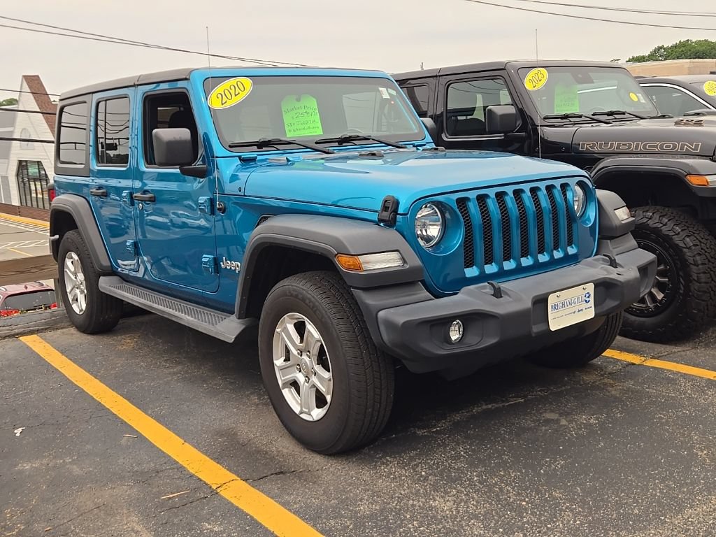 Certified 2020 Jeep Wrangler Unlimited Sport S AWD/4WD image 2