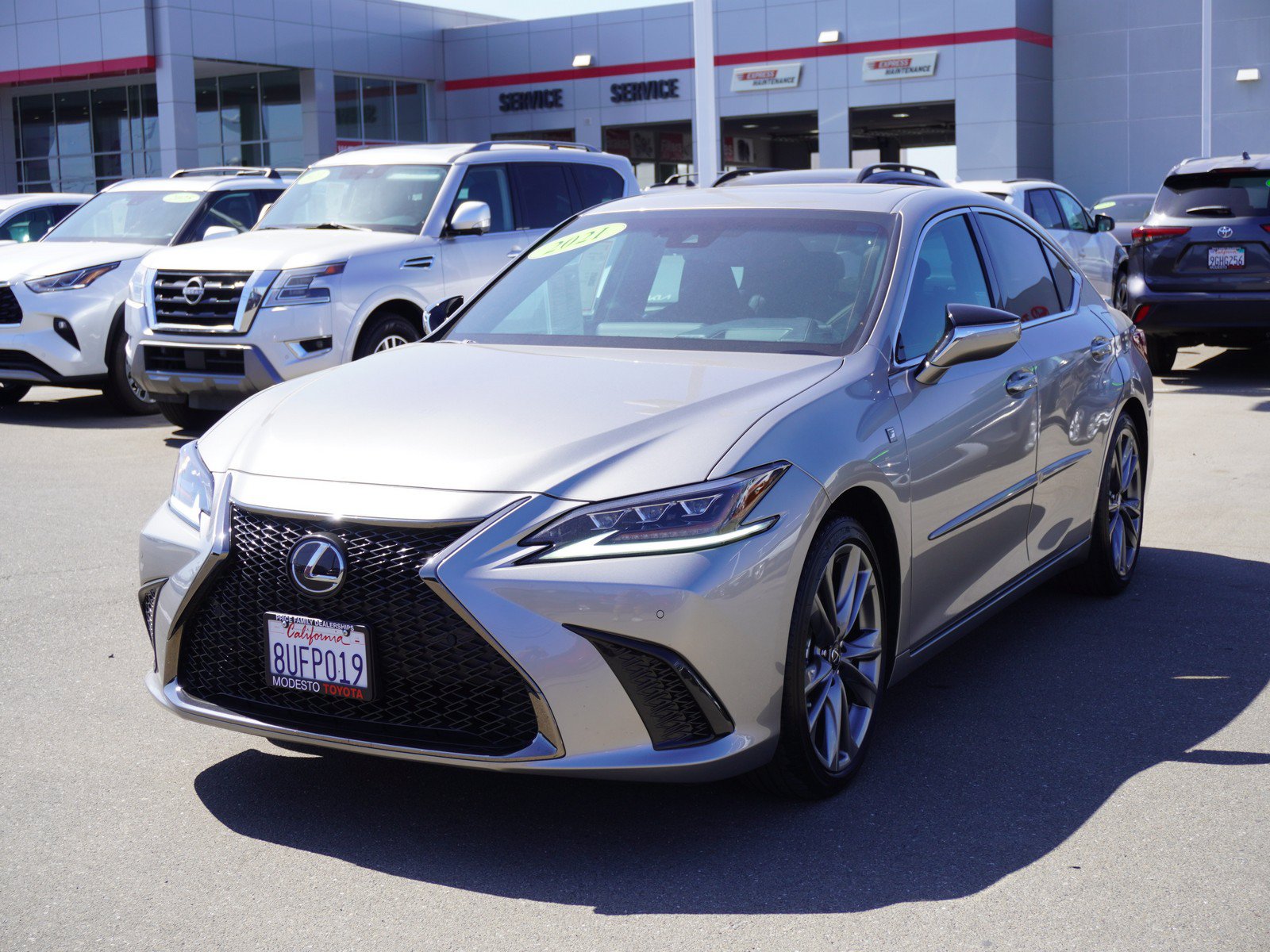 Used 2021 Lexus ES 350 F Sport w/ Accessory Package 2 FWD image 8