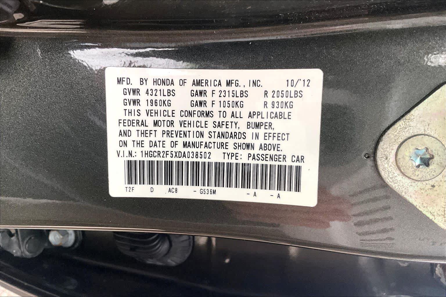 Used 2013 Honda Accord Sport image 33