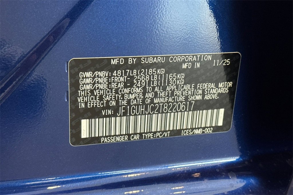 New 2026 Subaru Impreza RS image 30