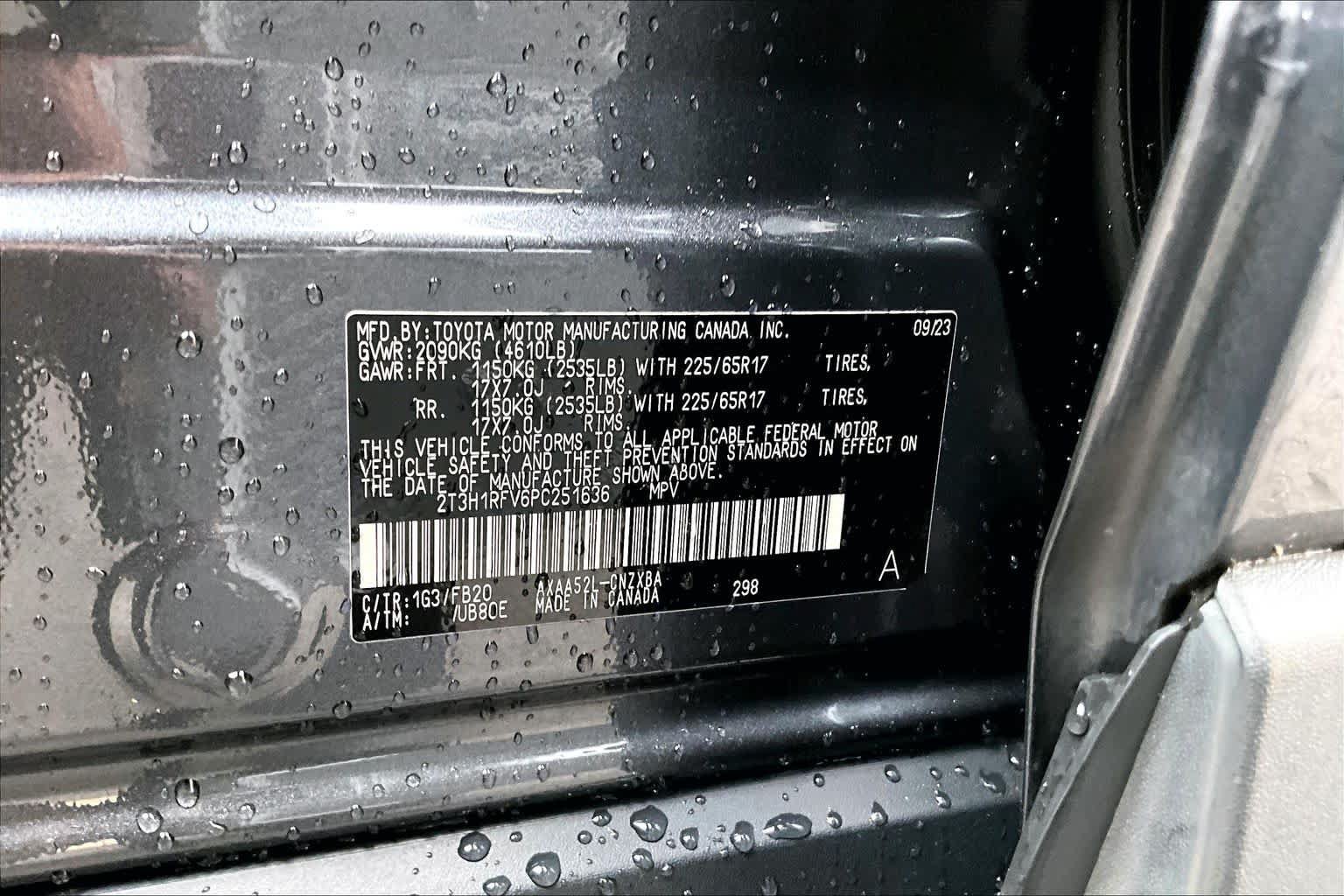 Certified 2023 Toyota RAV4 LE FWD image 34