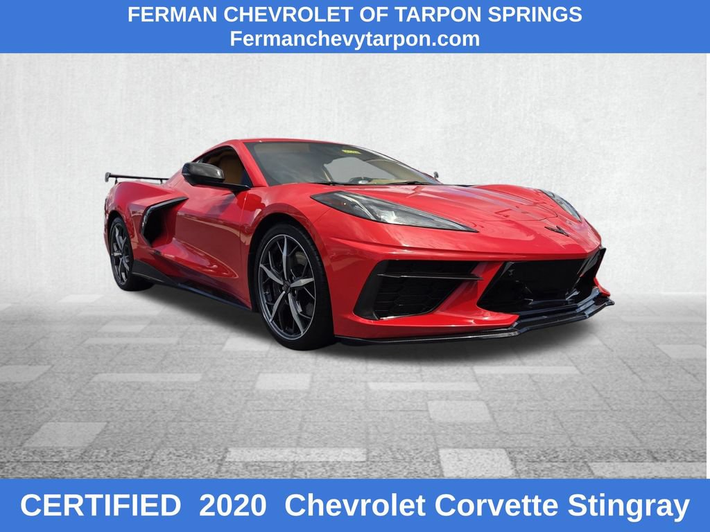 Certified 2020 Chevrolet Corvette Stingray Premium Cpe w/ 3LT Preferred Equipment Group