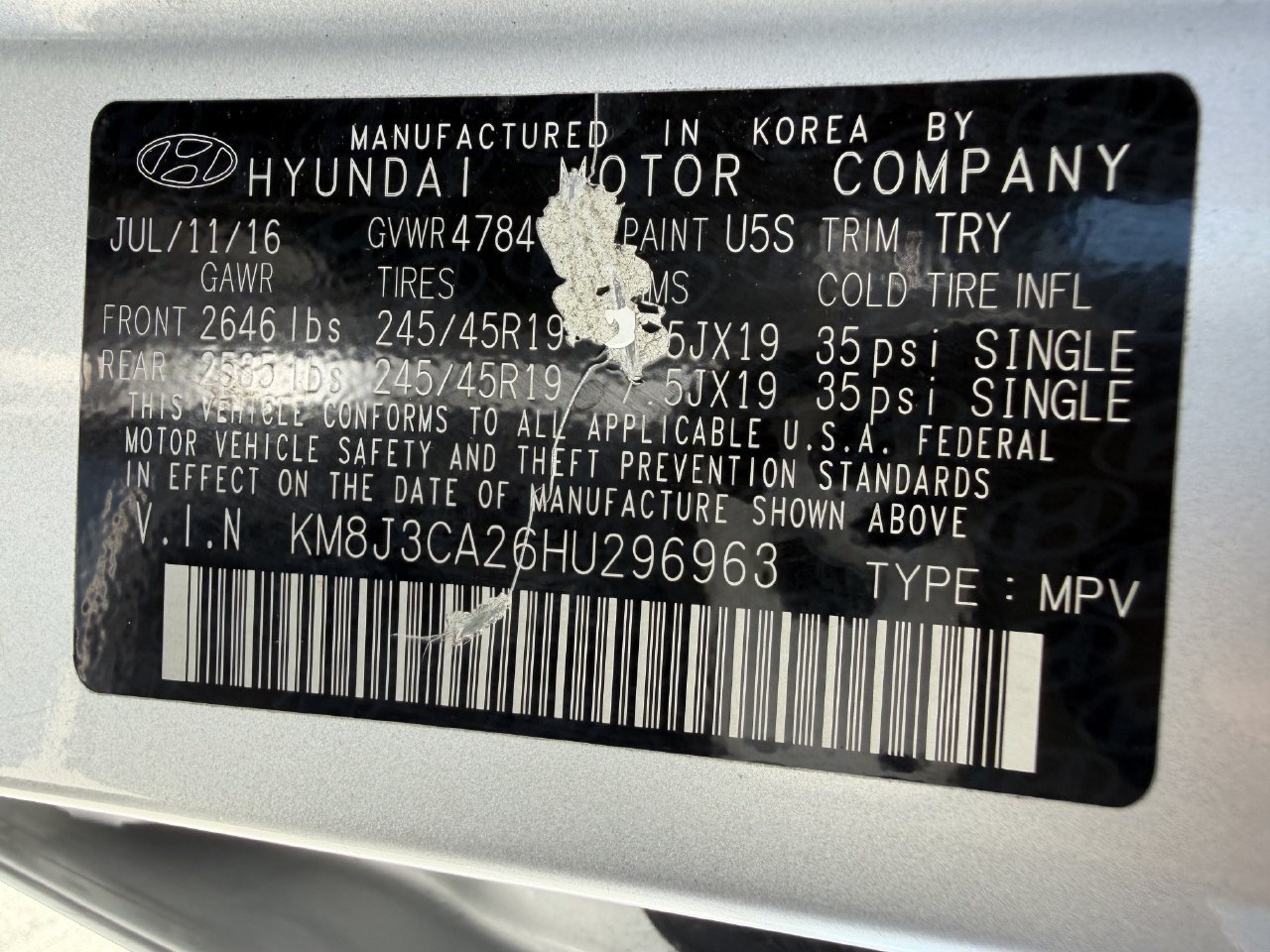 Used 2017 Hyundai Tucson Limited w/ Cargo Package AWD/4WD image 28