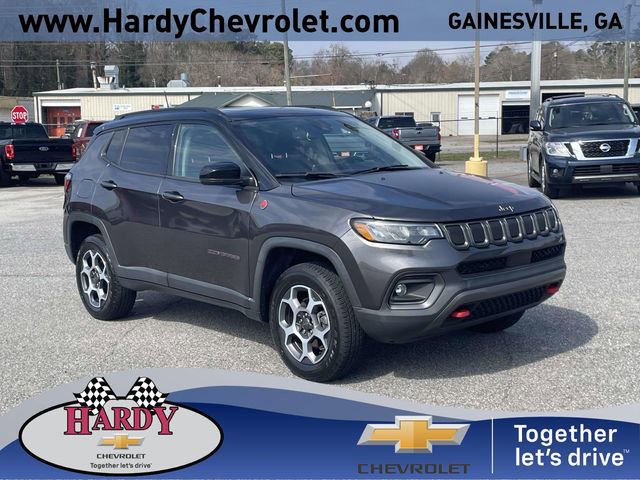 Used 2022 Jeep Compass Trailhawk w/ Sun and Sound Group image 1