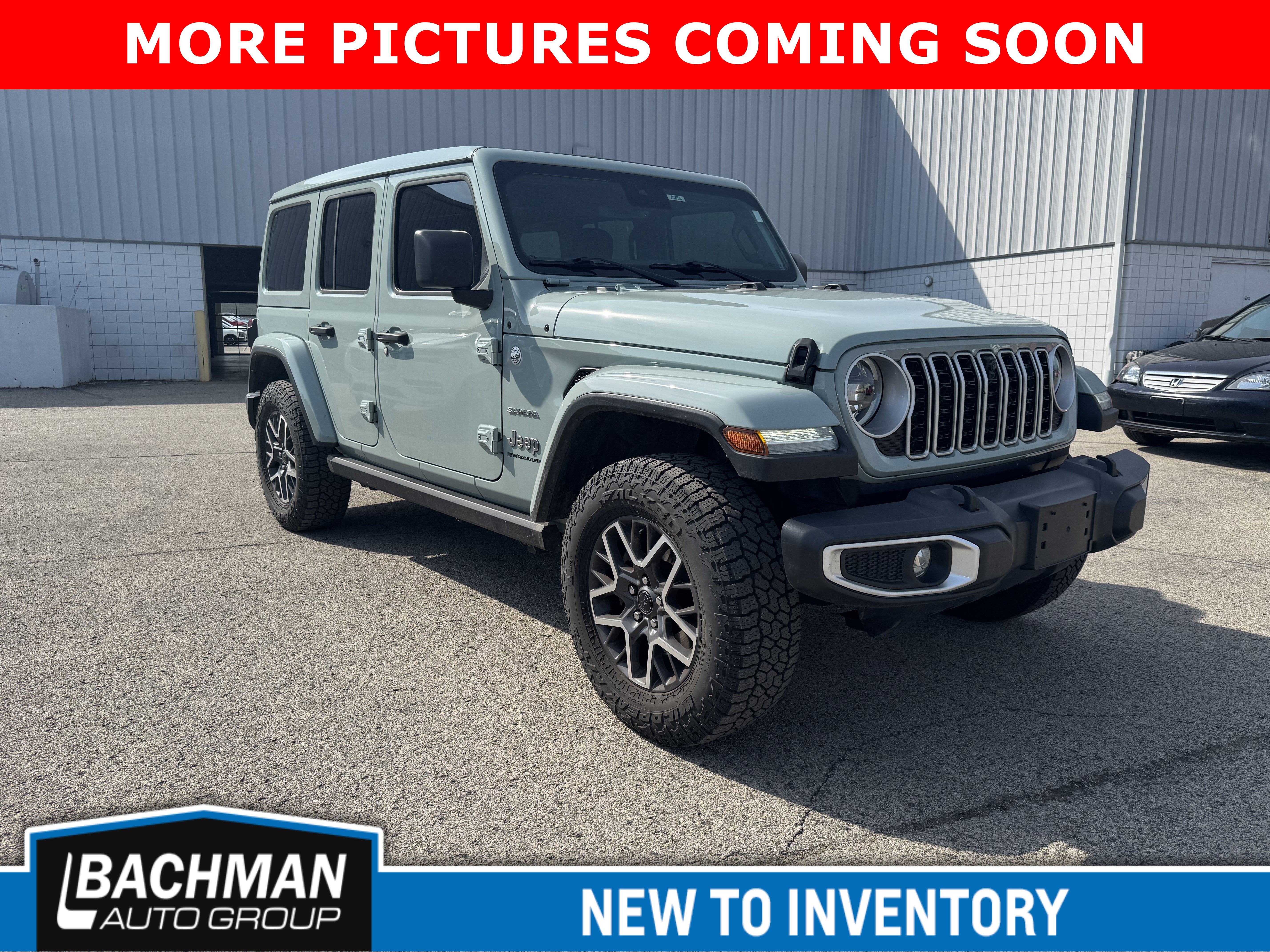 Used 2024 Jeep Wrangler Sahara w/ Technology Group image 1