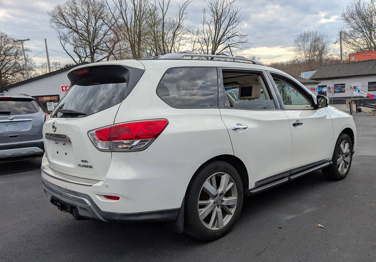 Used 2014 Nissan Pathfinder Platinum w/ Platinum Premium Package AWD/4WD image 3