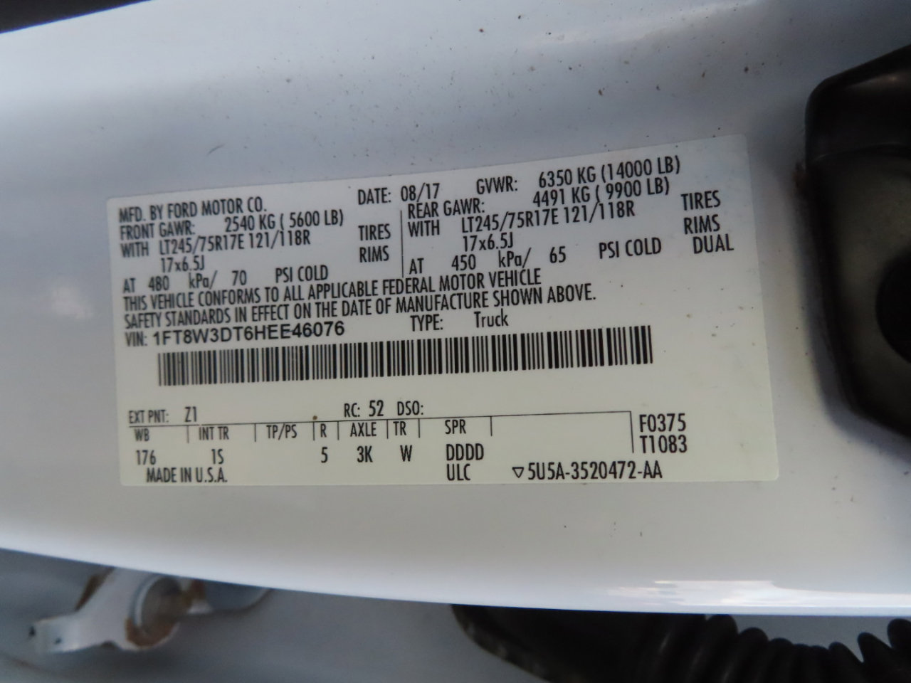 Used 2017 Ford F350 XL w/ STX Appearance Package image 26