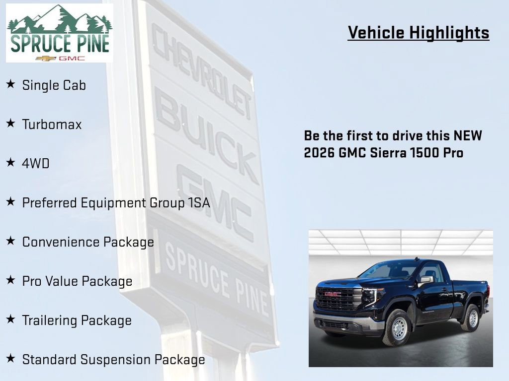 New 2026 GMC Sierra 1500 Pro w/ Pro Value Package image 5