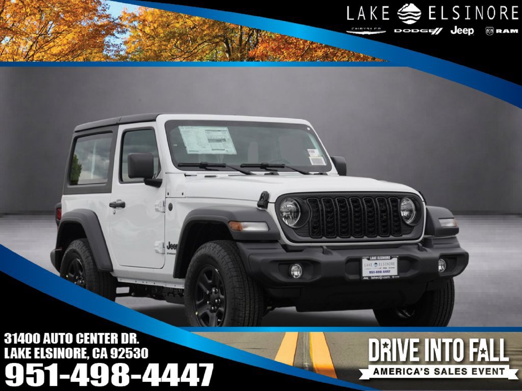 New 2026 Jeep Wrangler Sport AWD/4WD 360° Tour