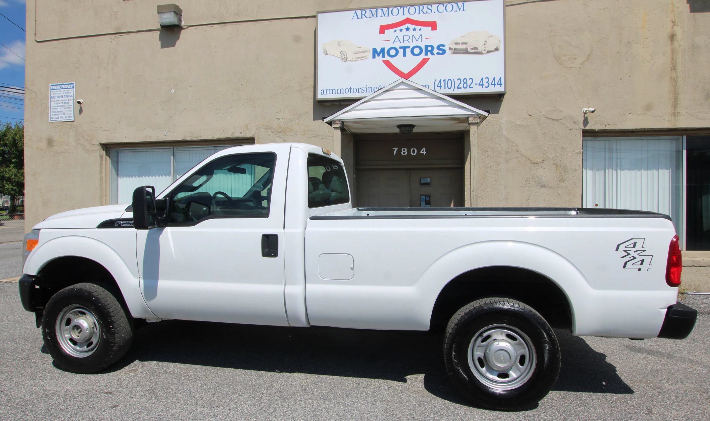 Used 2011 Ford F250 XL w/ Snow Plow Prep Pkg AWD/4WD image 5