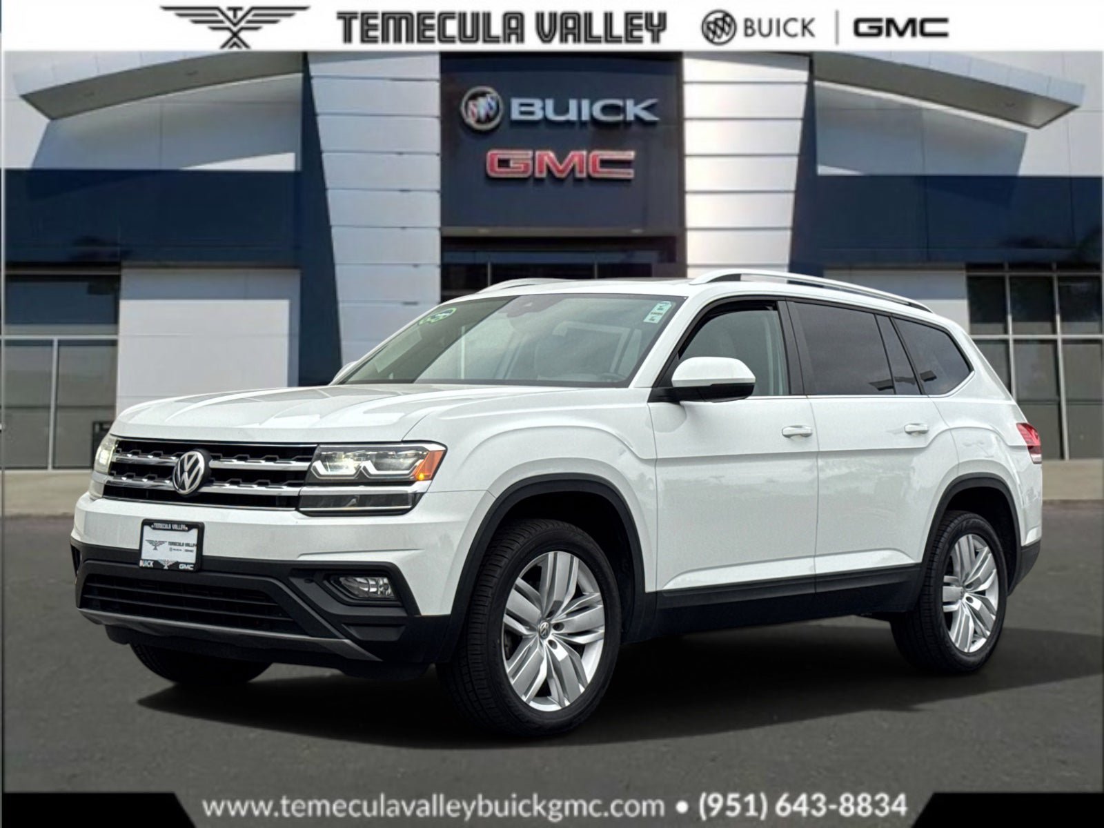 Used 2019 Volkswagen Atlas SE w/ Panoramic Sunroof Package