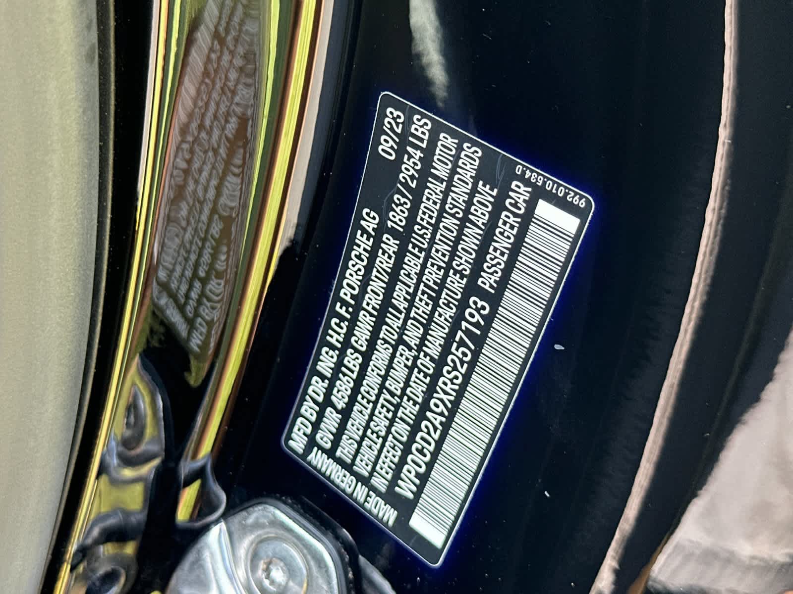 Certified 2024 Porsche 911 Turbo S AWD/4WD image 30