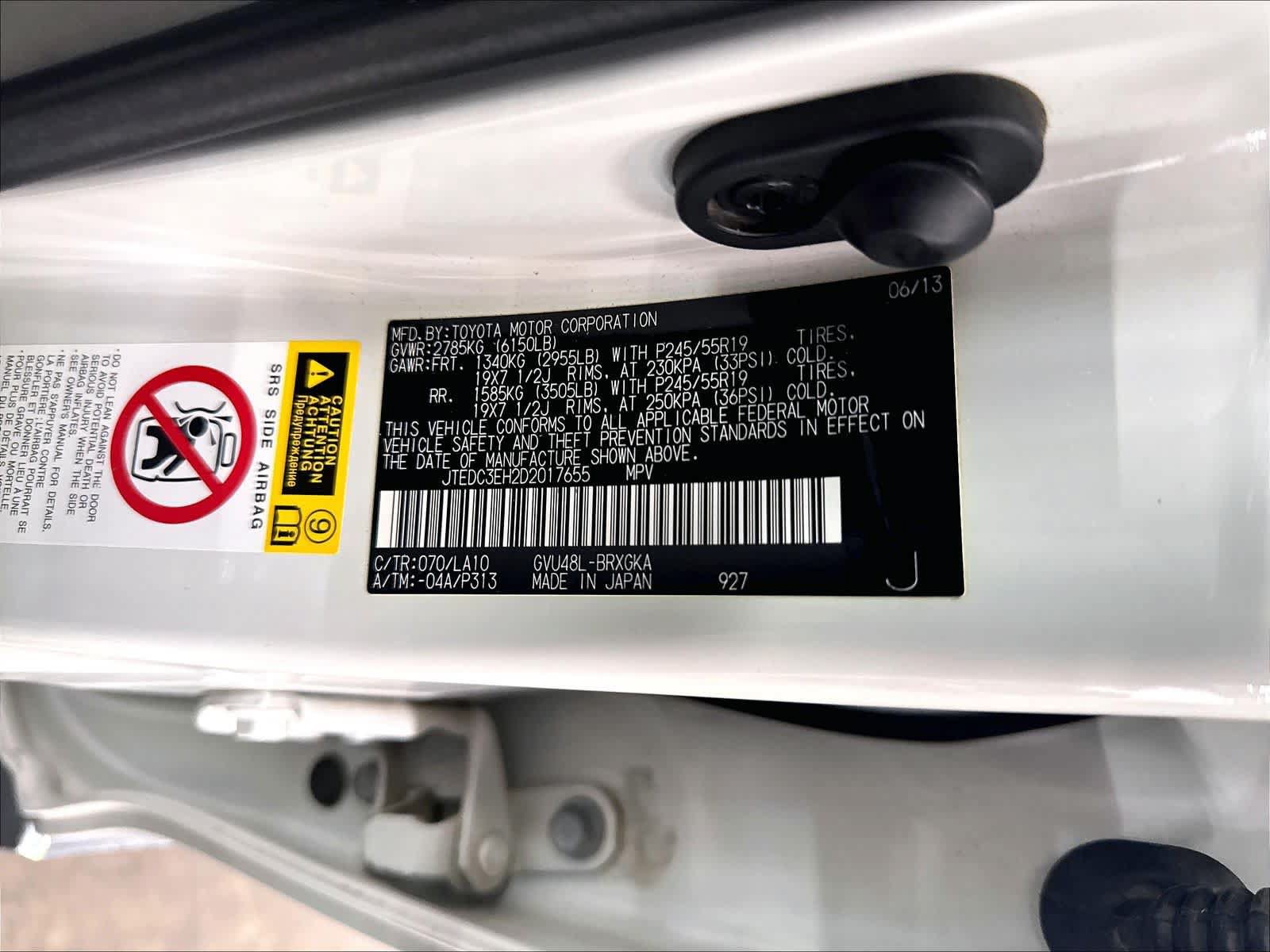 Used 2013 Toyota Highlander Limited AWD/4WD image 32