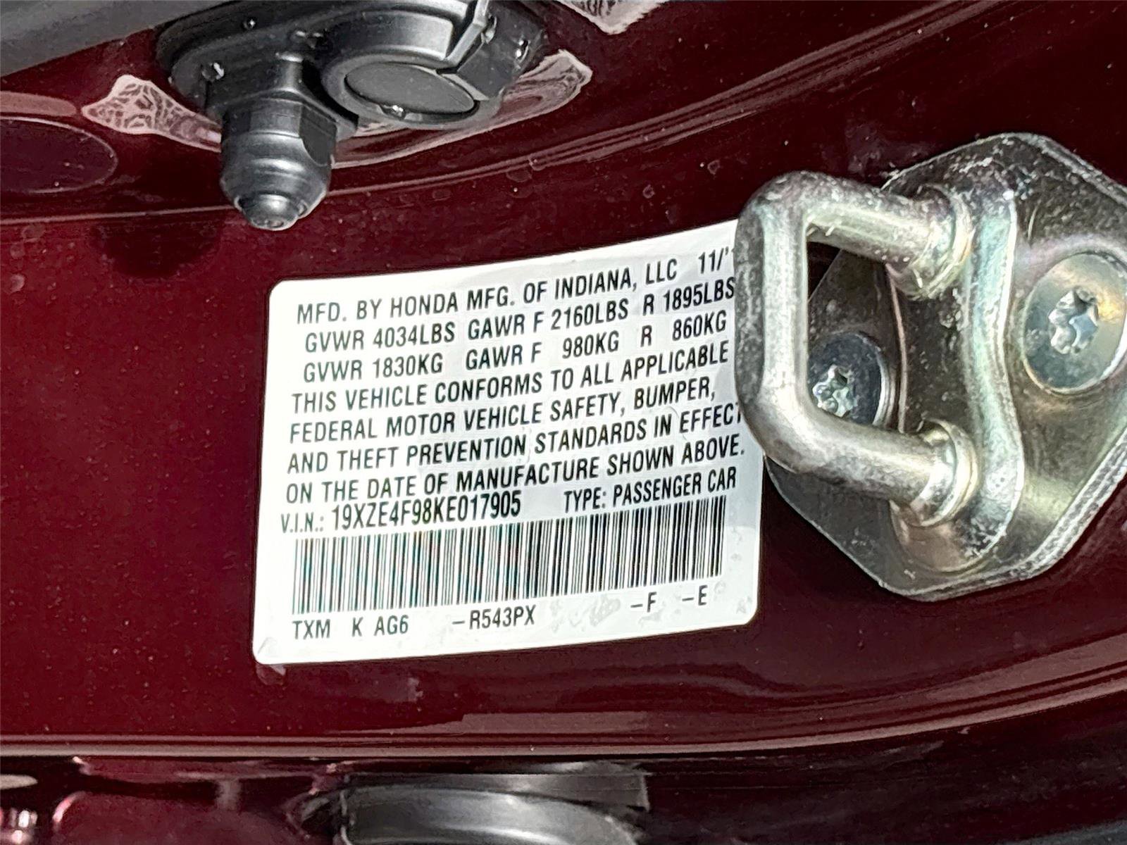 Used 2019 Honda Insight Touring image 32