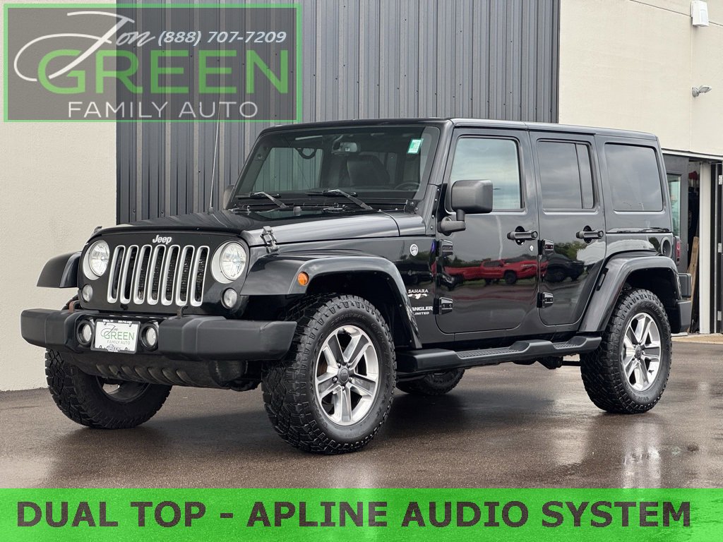 Used 2016 Jeep Wrangler Unlimited Sahara w/ Dual Top Group