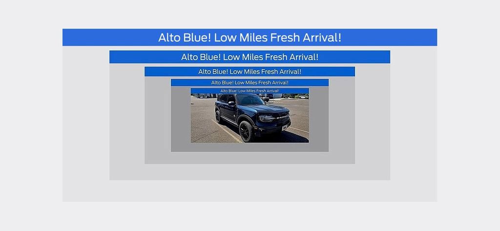 Used 2021 Ford Bronco Sport Outer Banks AWD/4WD image 1