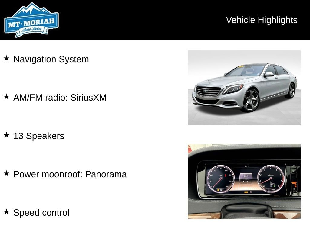 Used 2014 Mercedes-Benz S 550 Sedan image 4
