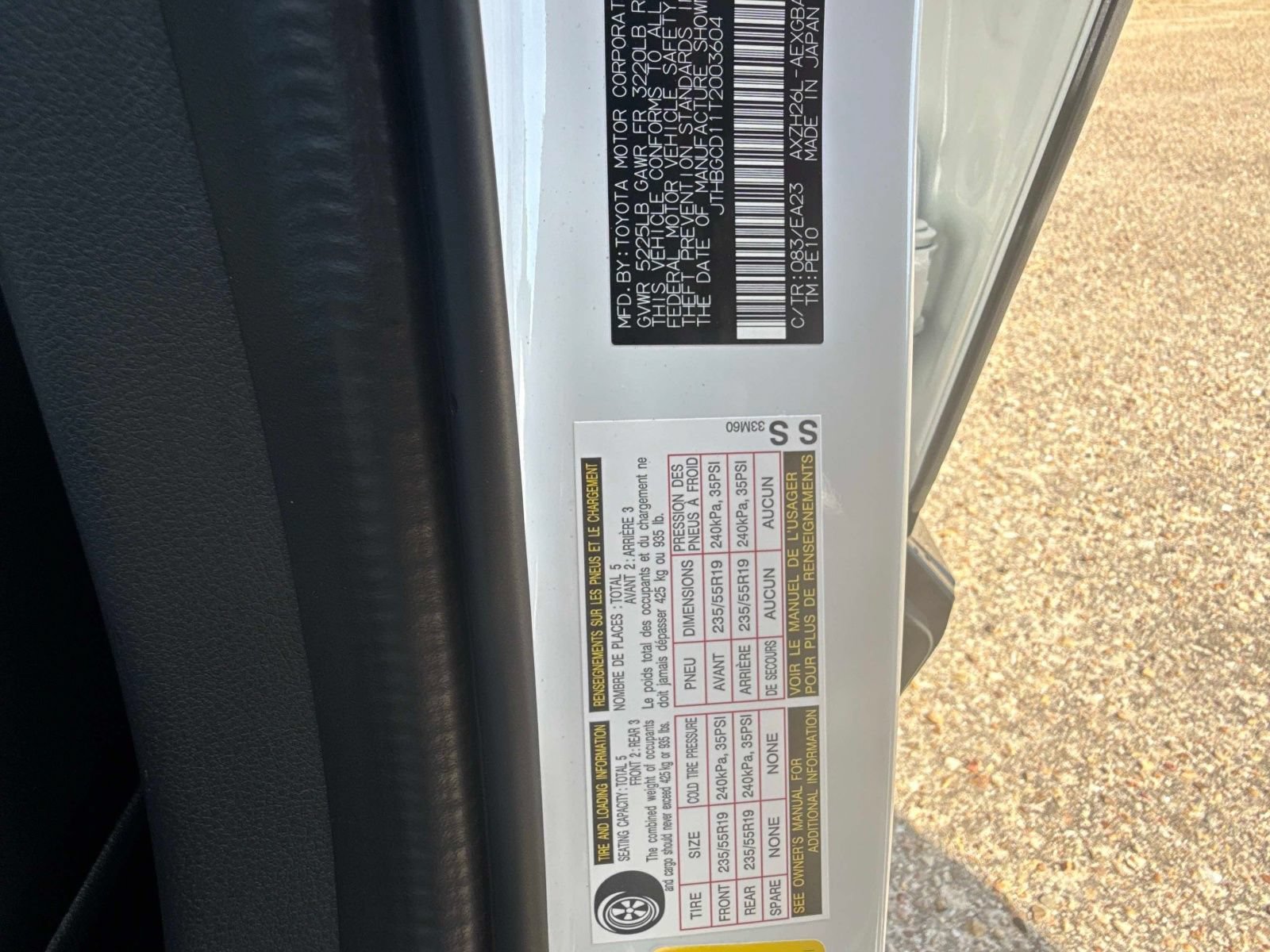 New 2026 Lexus ES 350h AWD w/ Cold Area Package image 30