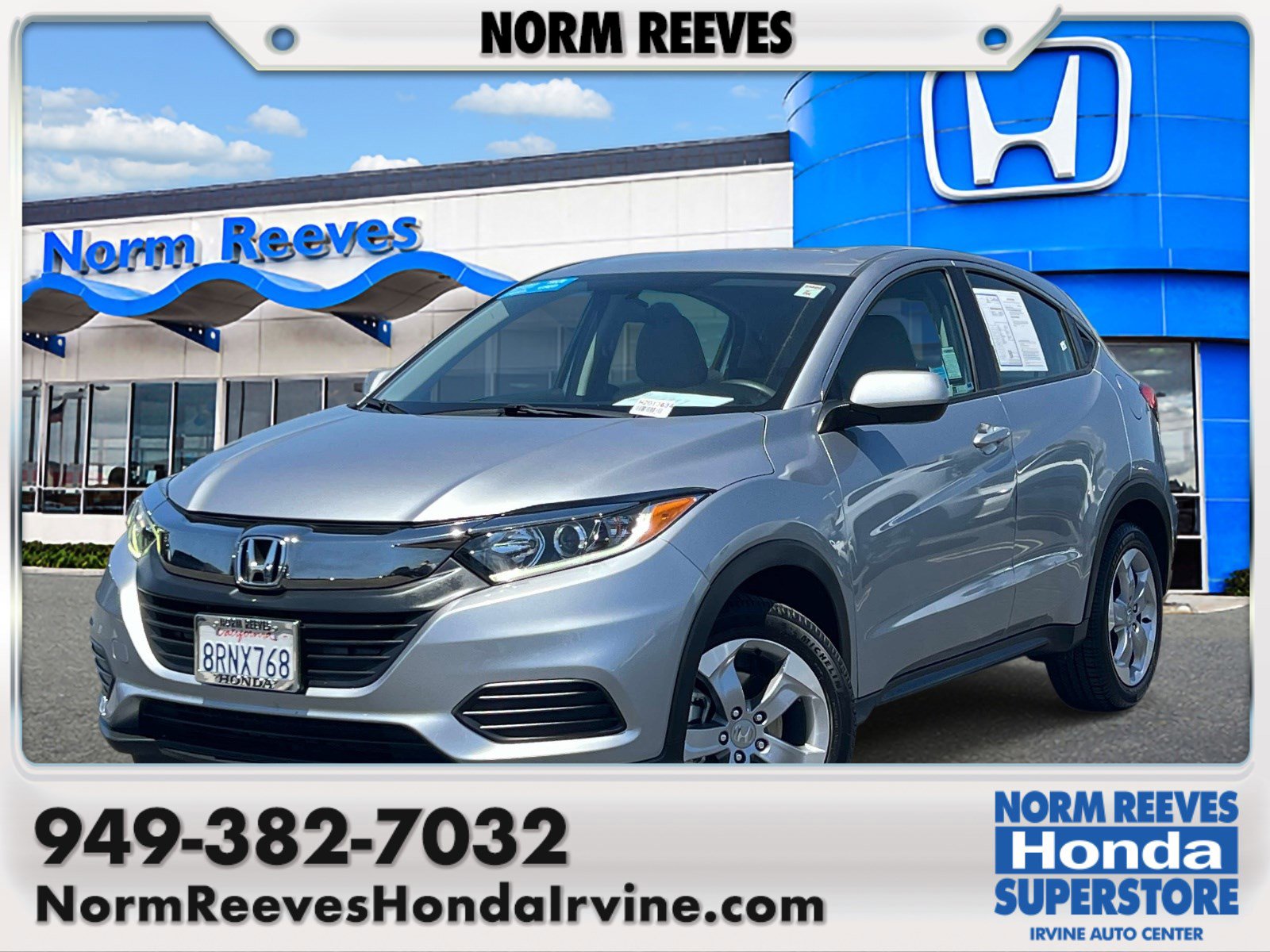 Certified 2020 Honda HR-V LX image 1
