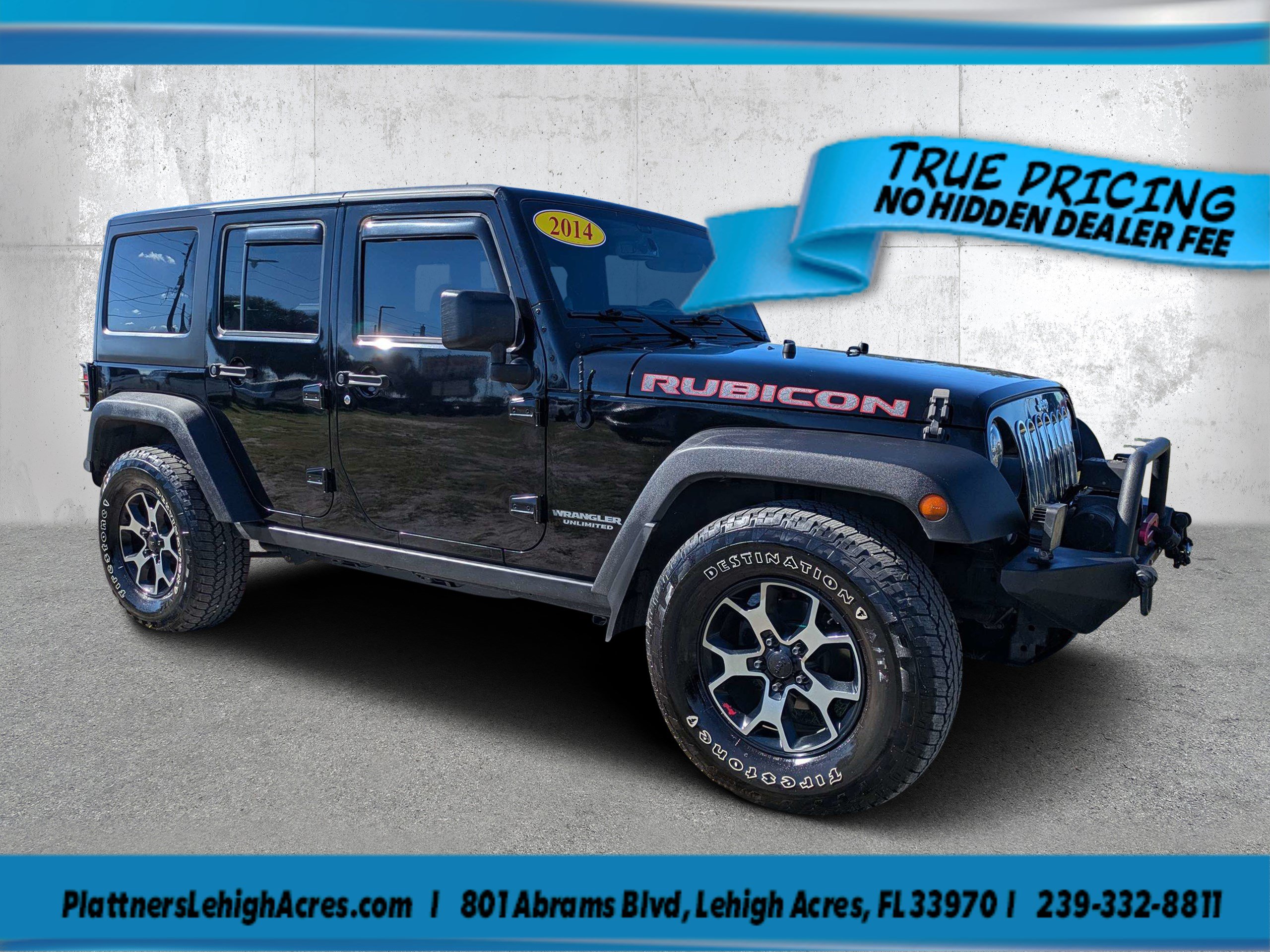 Used 2014 Jeep Wrangler Unlimited Rubicon w/ Connectivity Group