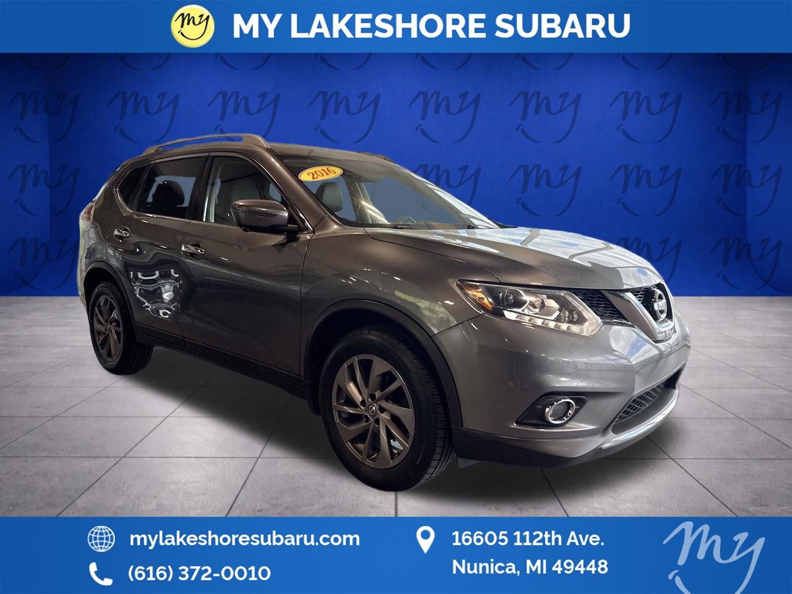 Used 2016 Nissan Rogue SL w/ SL Premium Package AWD/4WD image 1