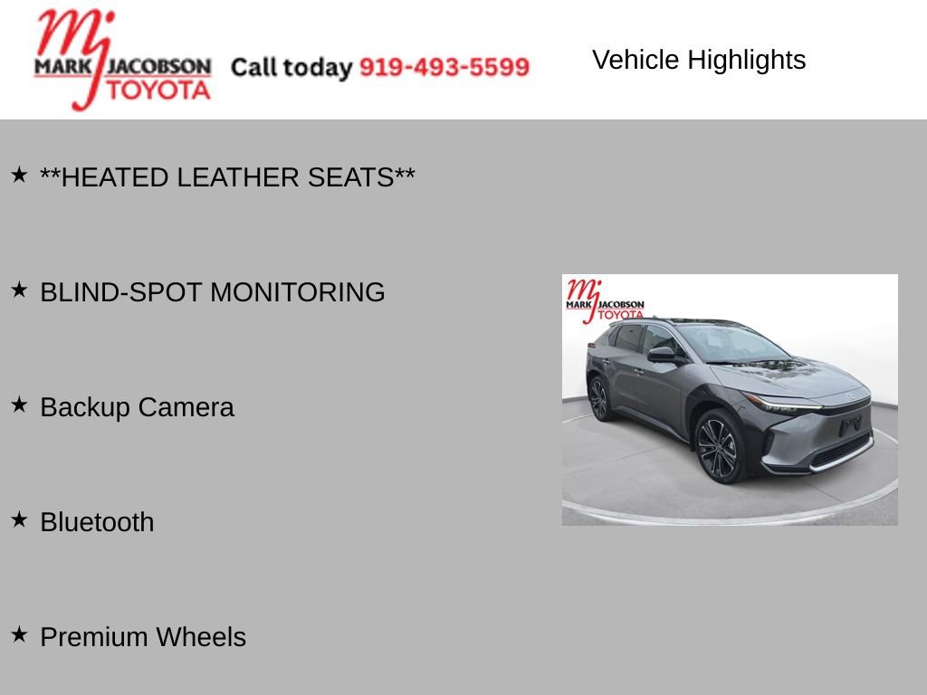 Used 2023 Toyota bZ4X AWD w/ Weather Package image 7