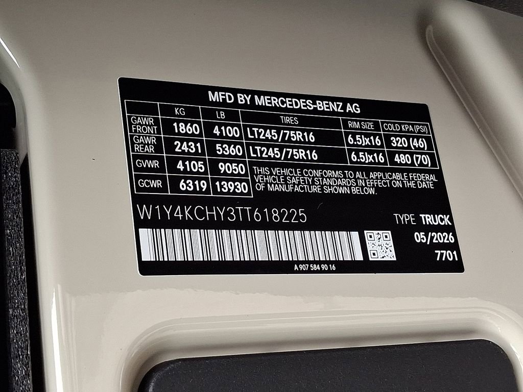 New 2026 Mercedes-Benz Sprinter 2500 image 21