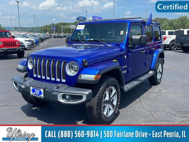 Used 2020 Jeep Wrangler Unlimited Sahara AWD/4WD video 1