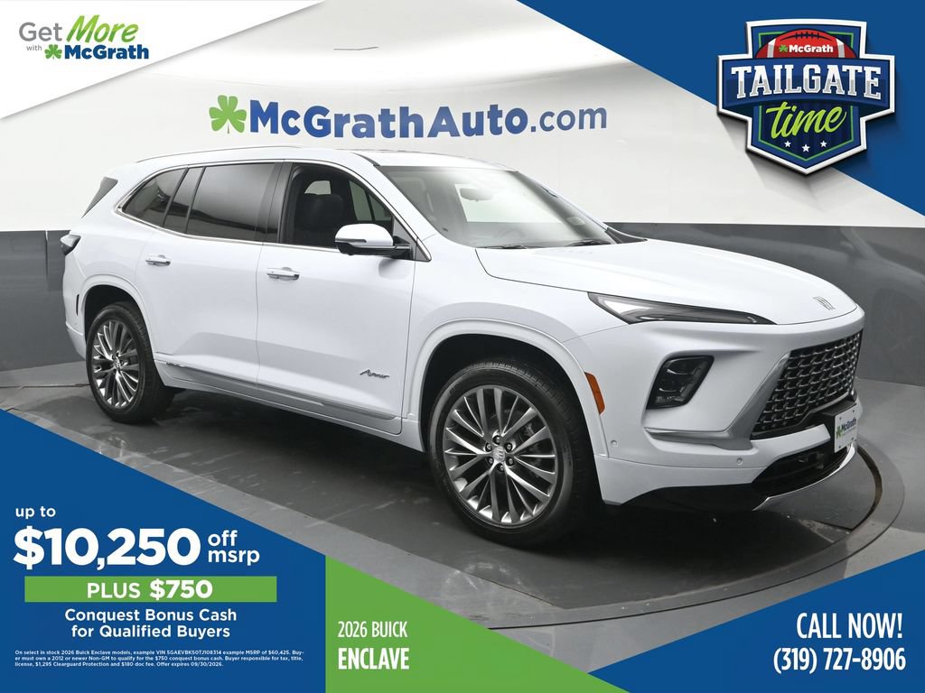 New 2026 Buick Enclave Avenir w/ Super Cruise Package