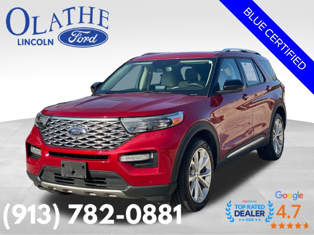 Certified 2024 Ford Explorer Platinum w/ Technology Package