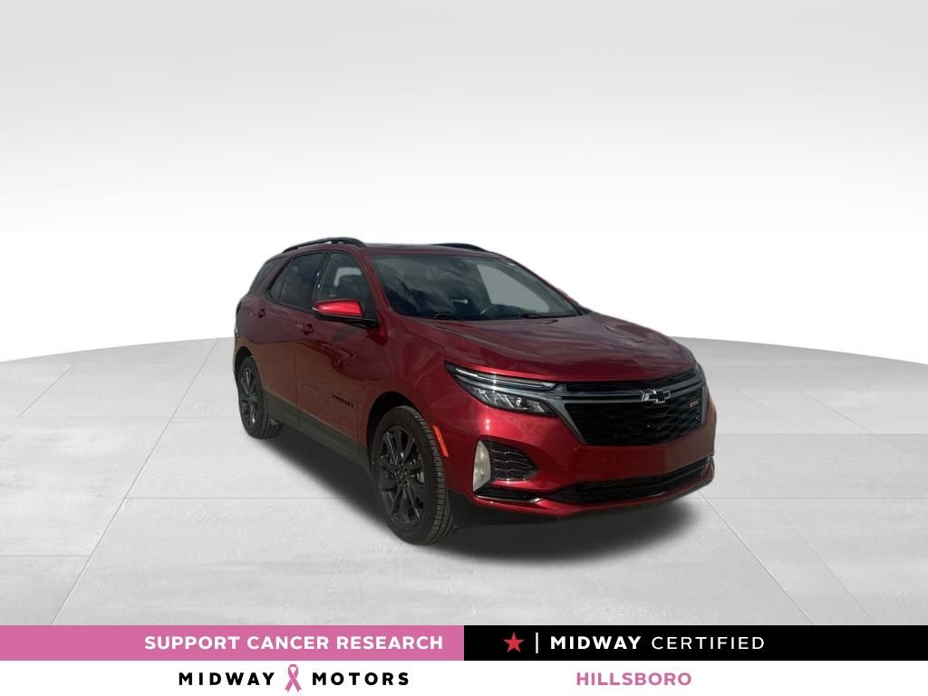 Used 2022 Chevrolet Equinox RS w/ RS Leather Package