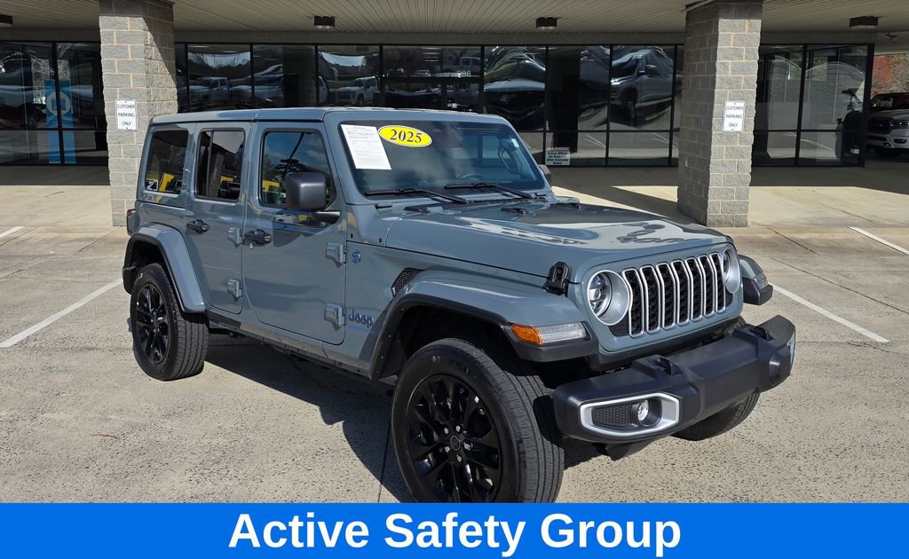 Used 2025 Jeep Wrangler Unlimited Sahara w/ Safety Group image 2
