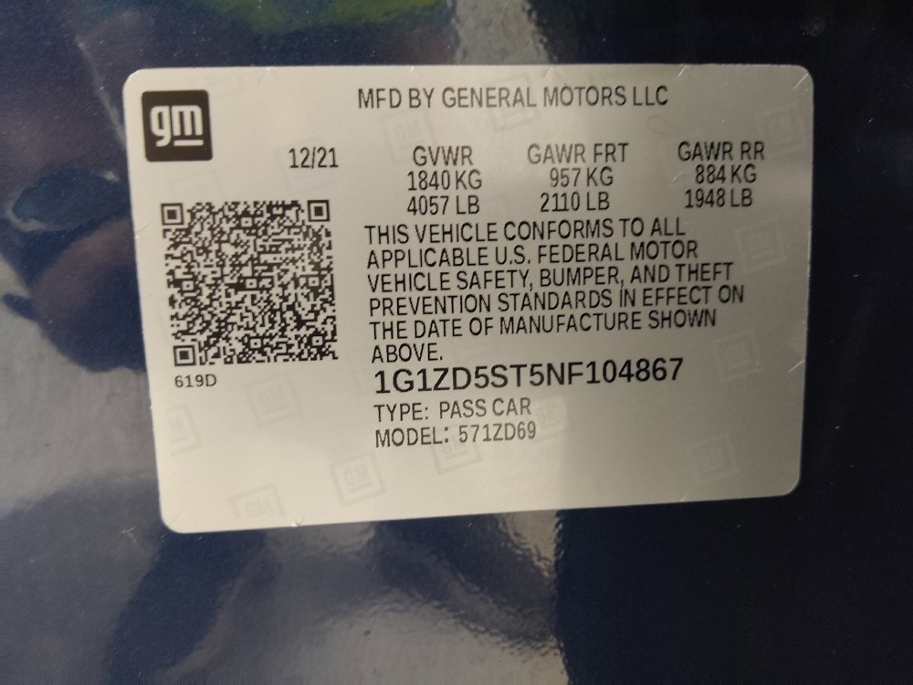 Used 2022 Chevrolet Malibu LT FWD image 33