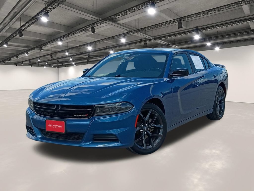 Used 2022 Dodge Charger SXT w/ Blacktop Package RWD image 1