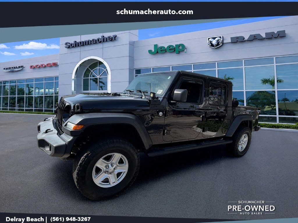 Used 2020 Jeep Gladiator Sport w/ Quick Order Package 24S AWD/4WD image 3