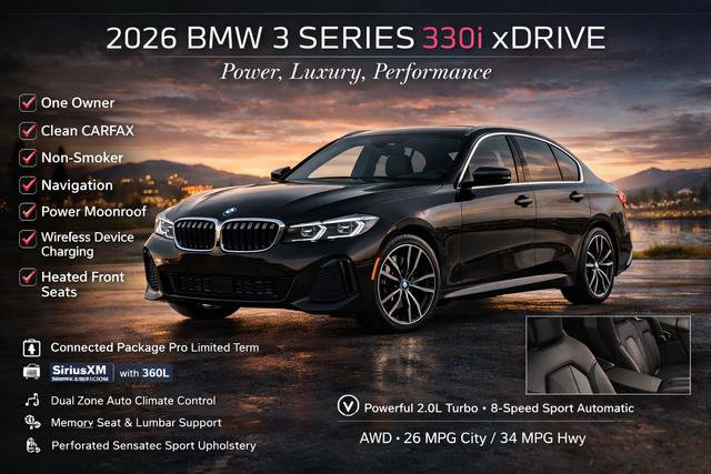 Used 2026 BMW 330i xDrive Sedan image 3