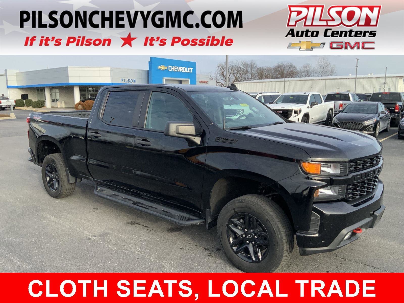 Used 2019 Chevrolet Silverado 1500 Custom Trail Boss w/ Custom Convenience Package video 1