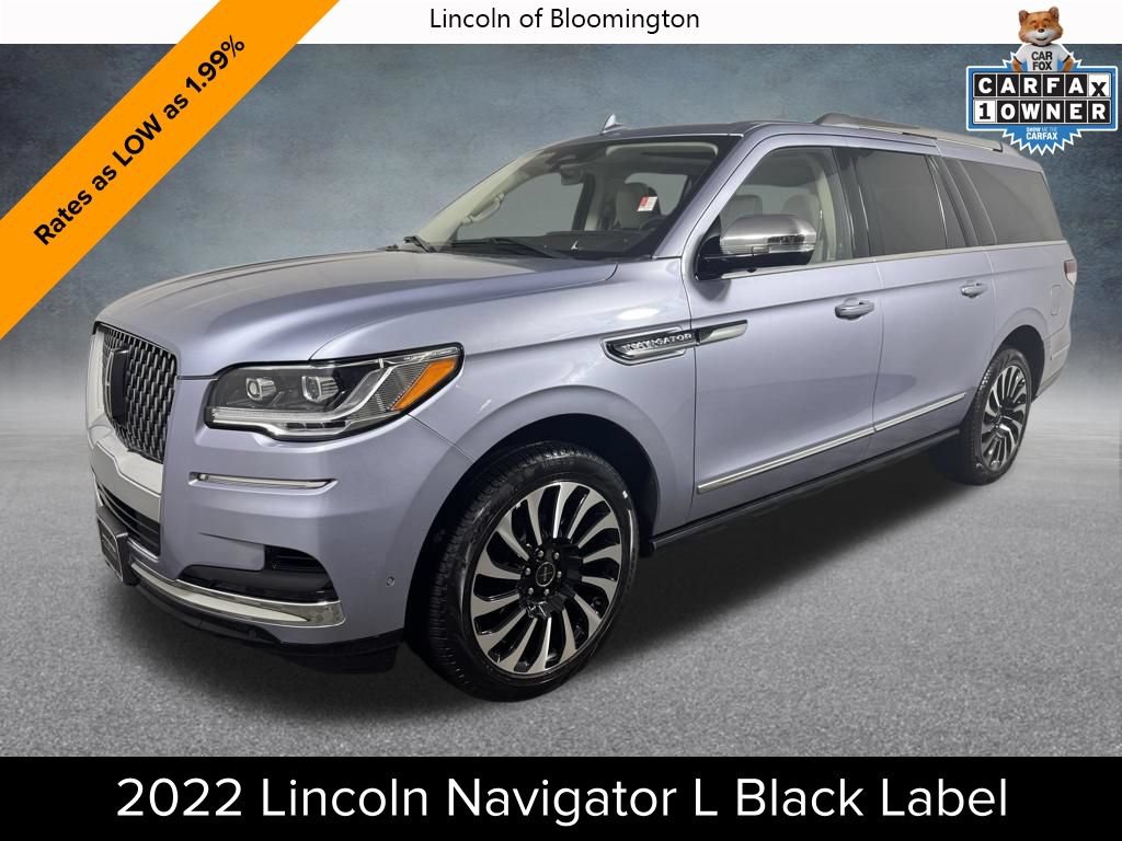 Certified 2022 Lincoln Navigator L Black Label