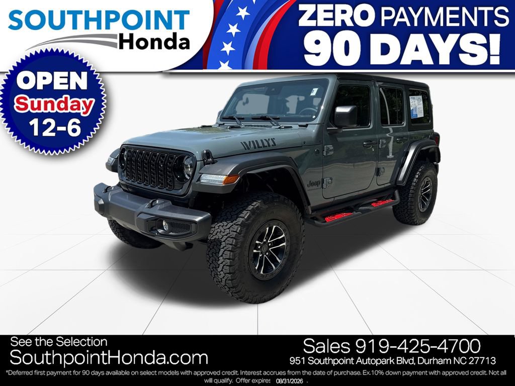 Used 2025 Jeep Wrangler Unlimited Sport AWD/4WD image 3