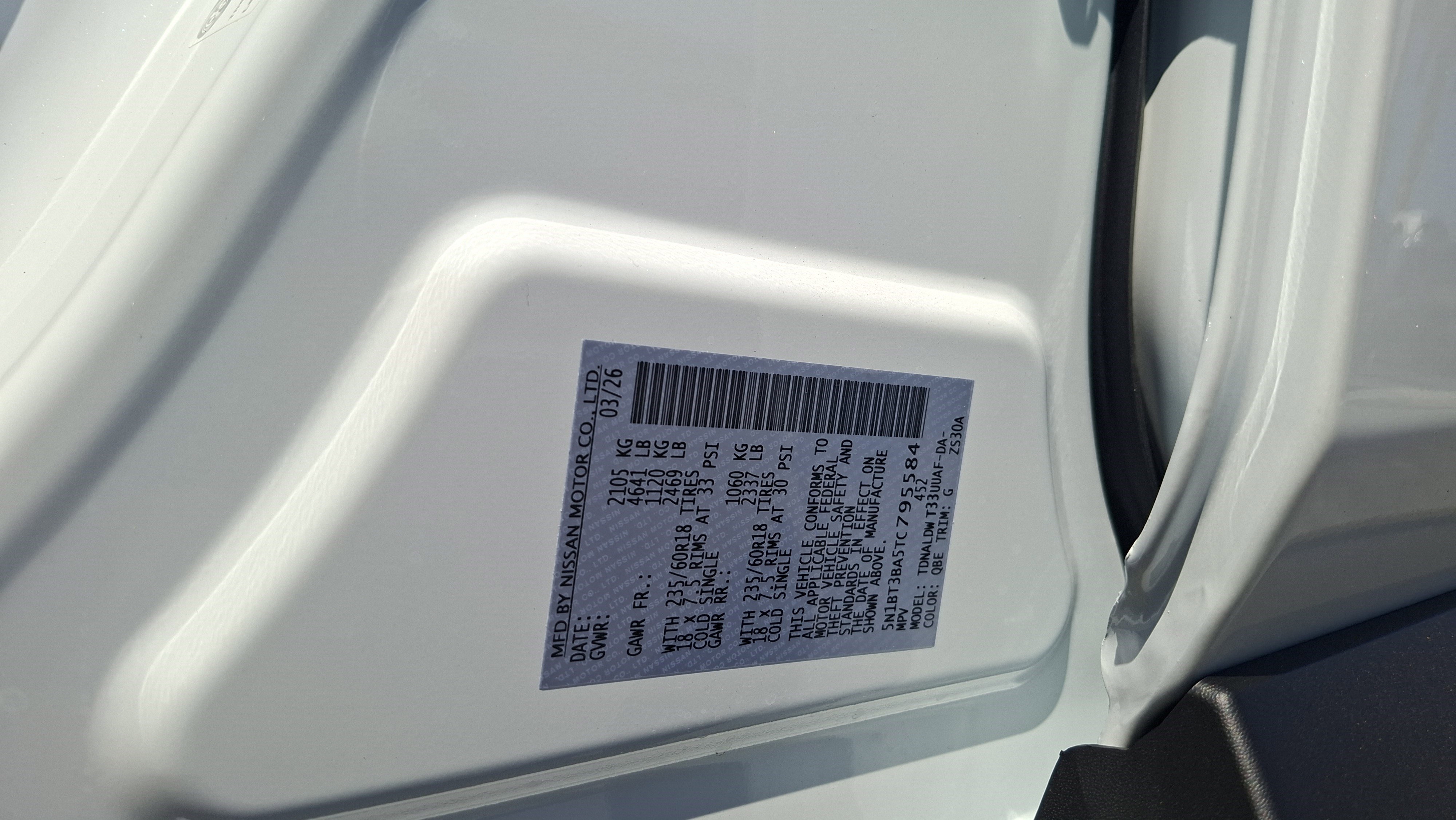 New 2026 Nissan Rogue SV image 18