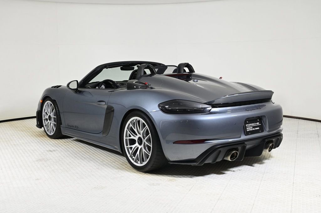 Certified 2025 Porsche 718 Boxster Spyder RS image 3