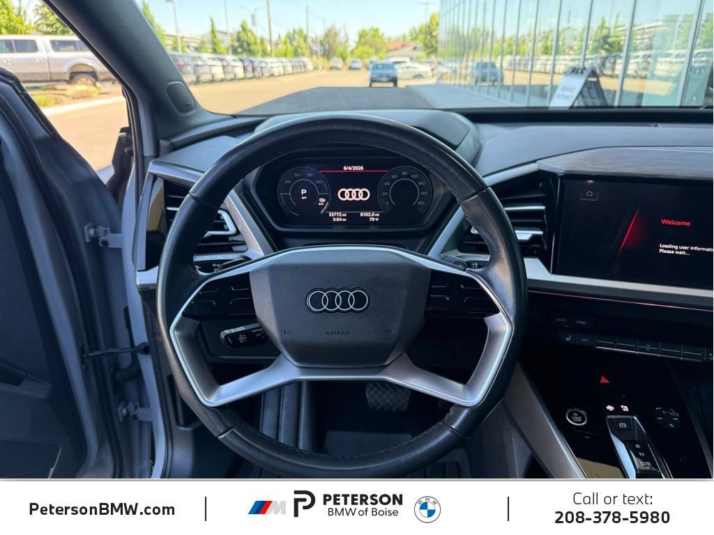 Used 2023 Audi Q4 e-tron Prestige w/ Black Optic Package AWD/4WD image 17