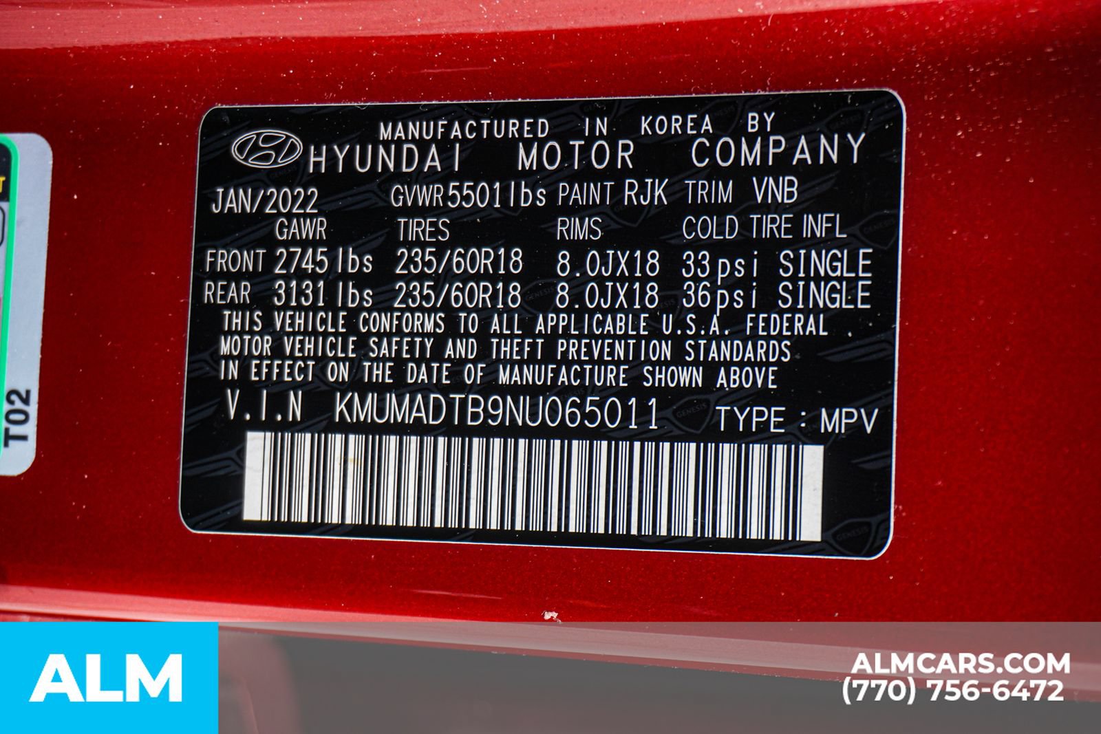 Used 2022 Genesis GV70 2.5T AWD/4WD image 66